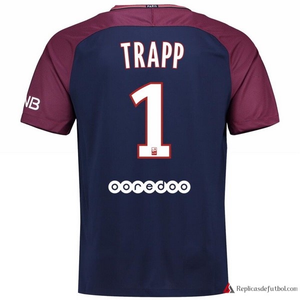 Camiseta Paris Saint Germain Primera equipación Trapp 2017-2018